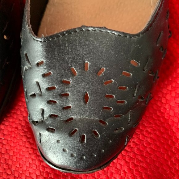 Ankle Strap Shoes, Light Weight, Black, 8 - Picture 2 of 9